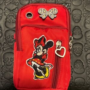 Minnie Mouse Red Crossbody Bag